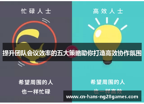 提升团队会议效率的五大策略助你打造高效协作氛围 提升团队会议效率的五大策略助你打造高效协作氛围
